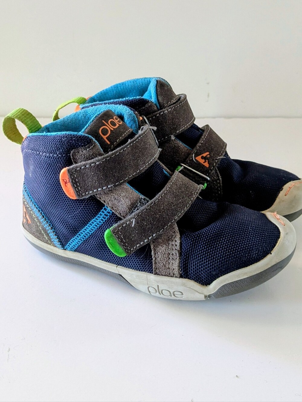 PLAE Max High-Top Sneakers – Kids' Size 10.5 – Clean & Ready to Wear